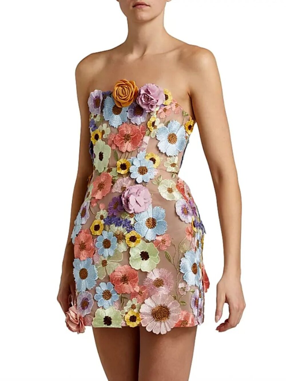 Bronx and Banco Maraya Bouquet Minidress - Picture 5 of 11